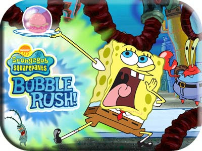 تحميل لعبة سبونجبوب Sponge BOB Square Pants على رابط ميديا فاير Mediafire Spongebob squarepants bubble rush 1